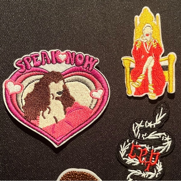 Iron On Patch Set Taylor Swift The Eras Tour Swiftie Patches Outfit Speak Now - Picture 2 of 4